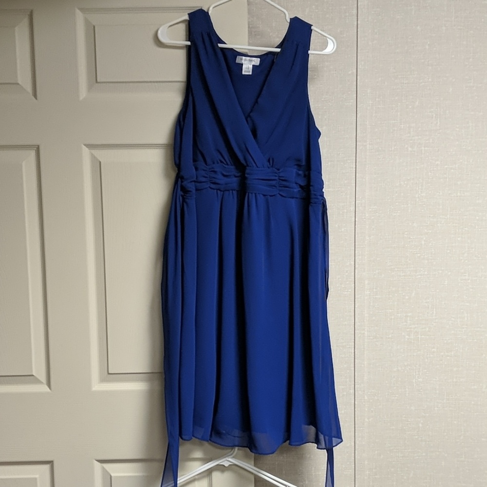 Blue Motherhood Maternity dress